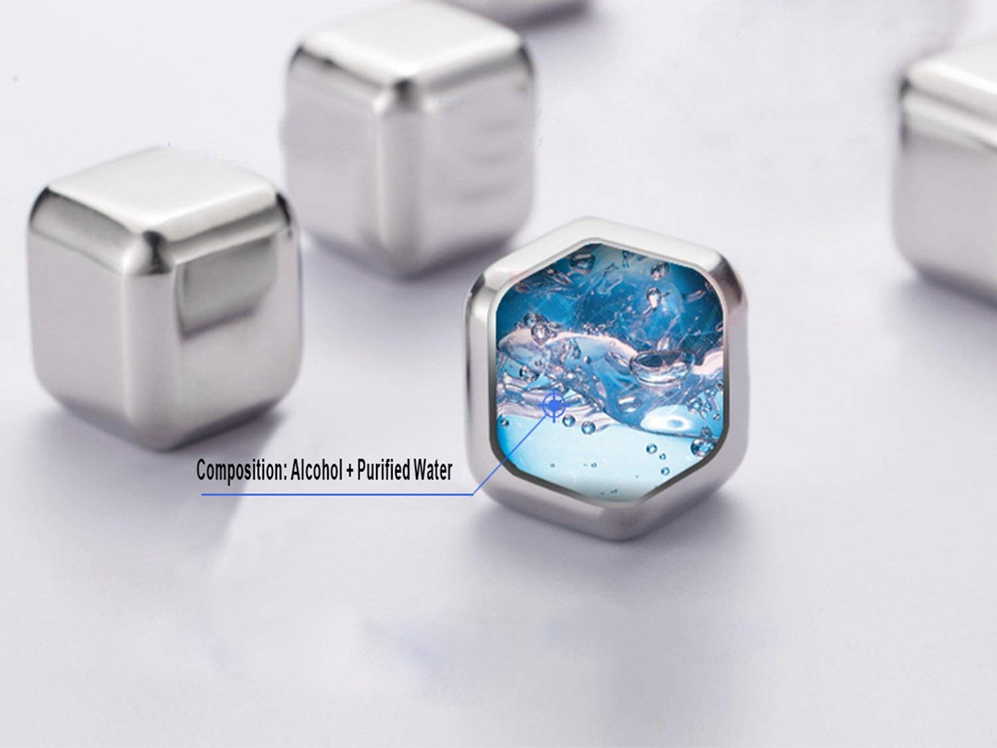 Stainless Steel High Cooling Ice Cubes