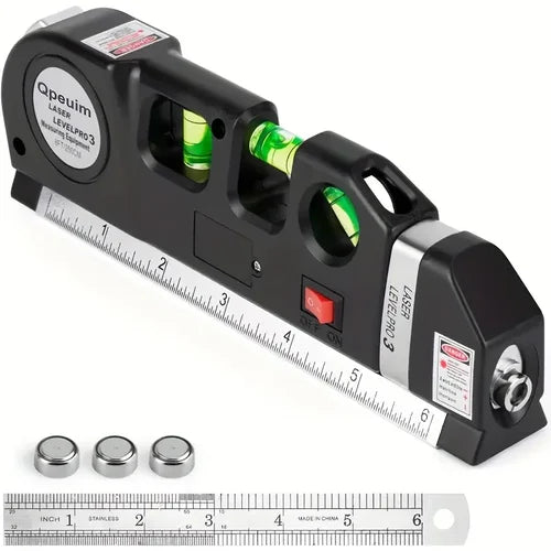 Distance Meter 4-in-1 Level Tape
