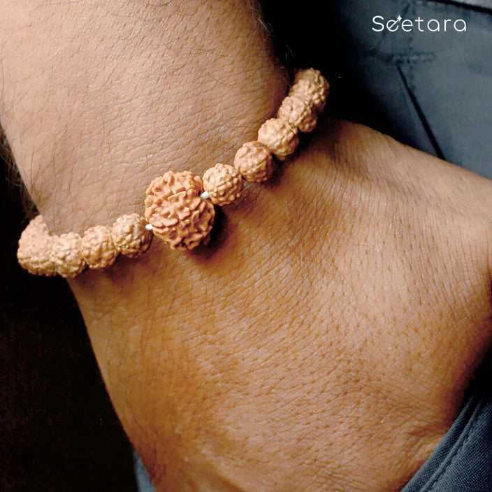 7 Mukhi Rudraksha Bracelet