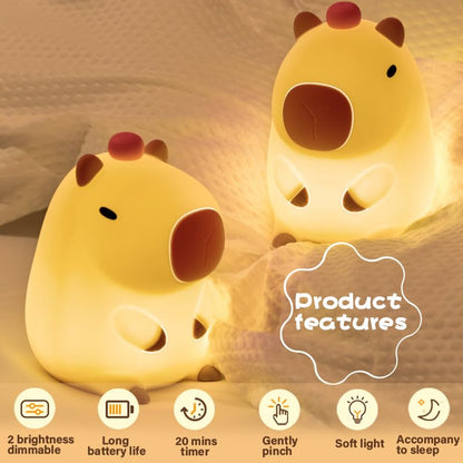 USB Rechargable Capybara Night Light