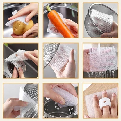 Silicon kitchen cleaning tool (Pack of 2)