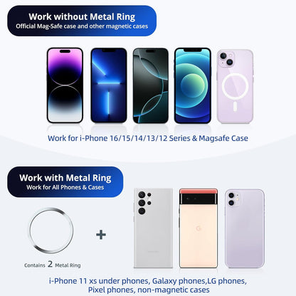 Vacuum Magnetic Suction Phone Holder