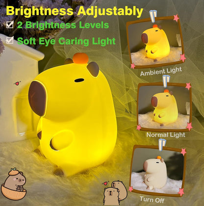 USB Rechargable Capybara Night Light