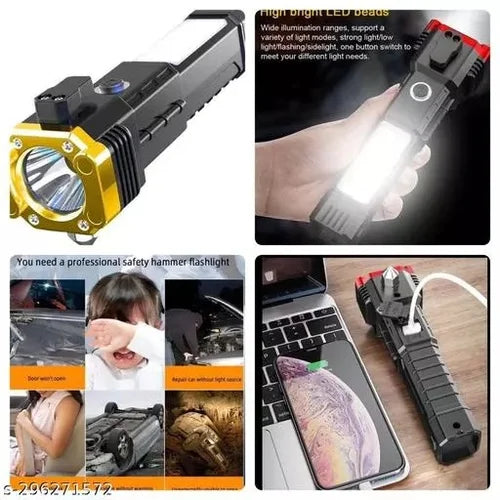 Portable Rechargeable Torch LED Flashlight